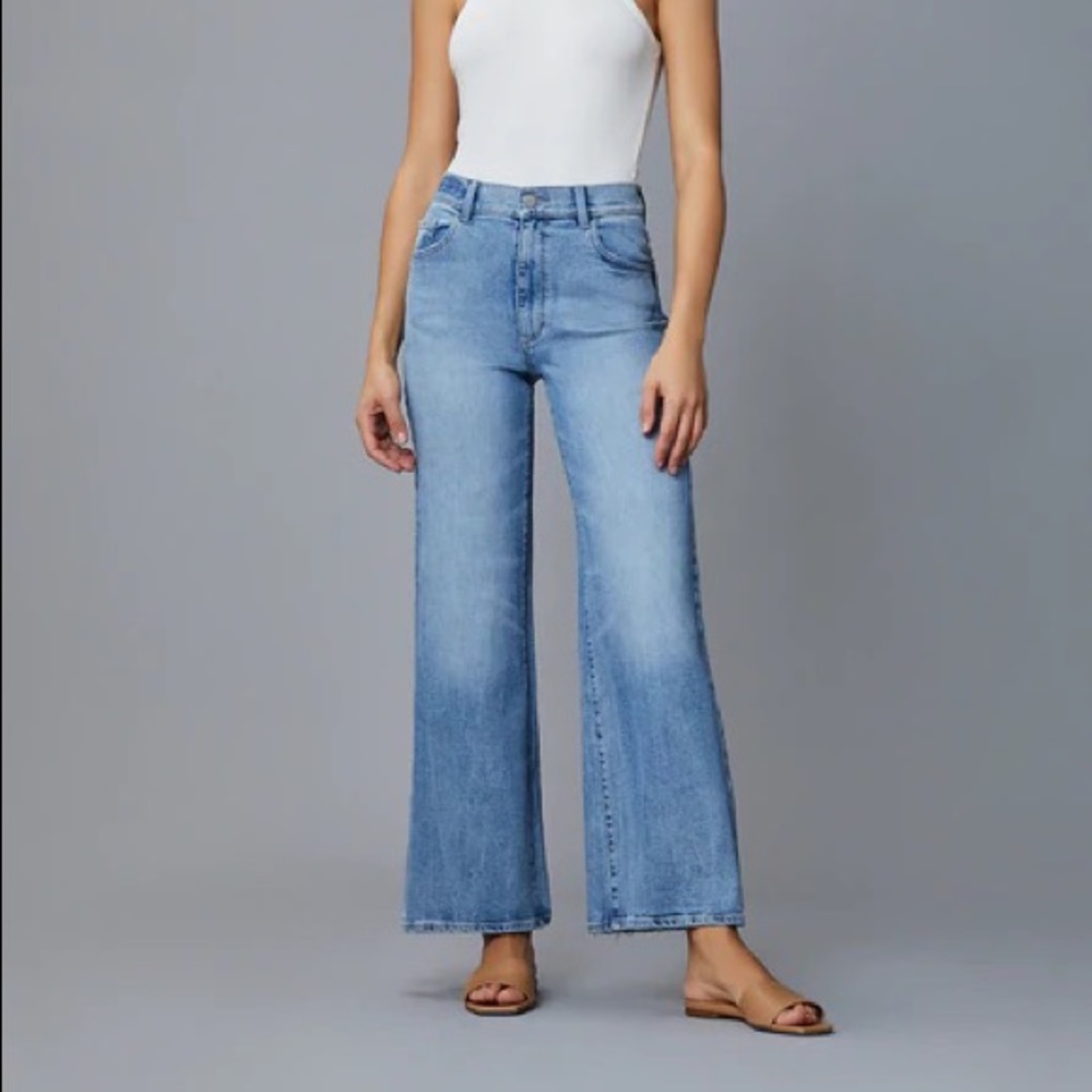 DL1961 Vintage Hepburn Wide Leg high rise Jeans